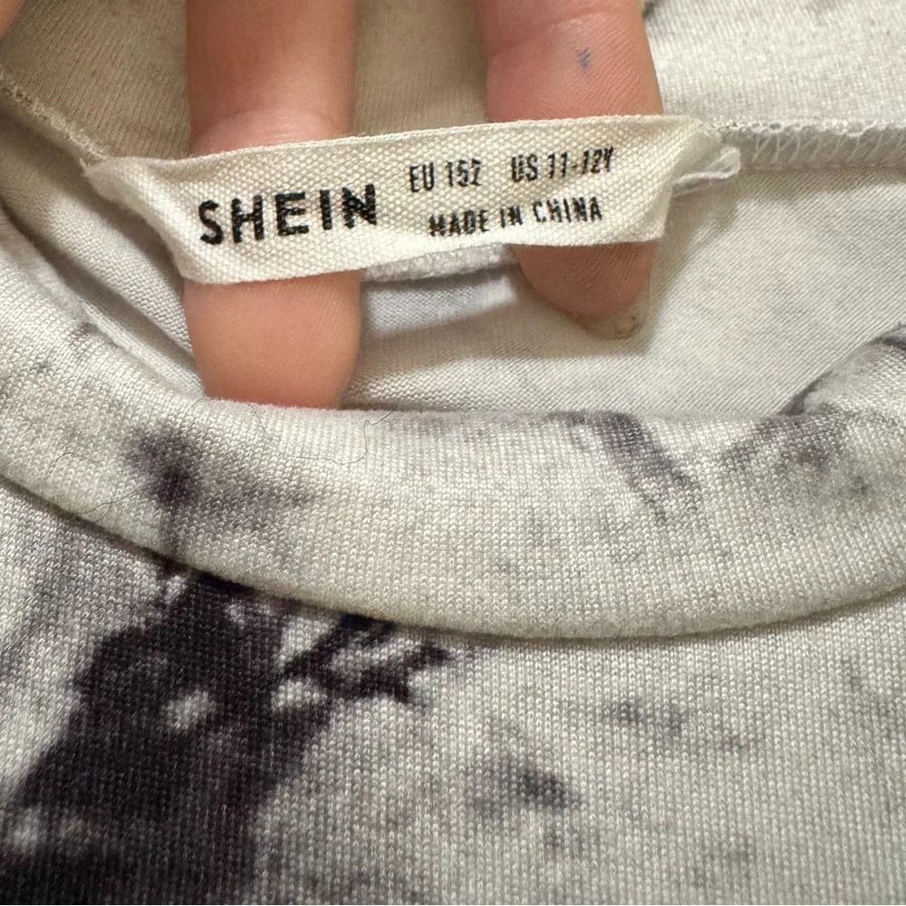 SHEIN Tie-Dye Short Sleeve Dress